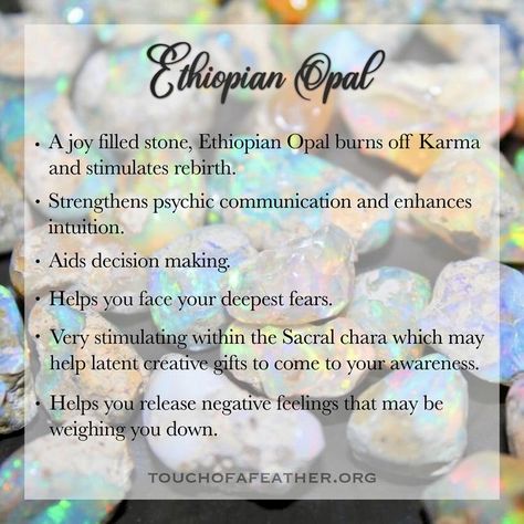 Opal Metaphysical Properties, Ethiopian Opal Meaning, Opal Meaning Healing Crystals, Fire Opal Meaning, Opal Crystal Meaning, Opal Stone Meaning, Opal Properties, Crystal Knowledge, Topaz Meaning