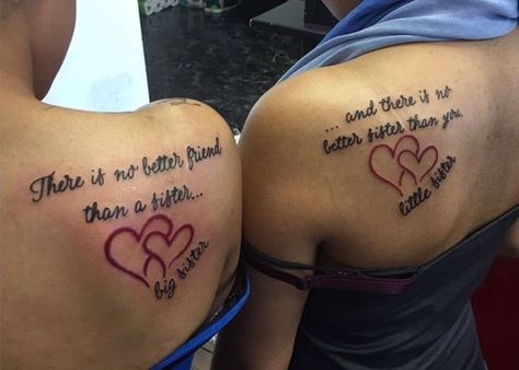 Matching Mom And Daughter Tattoos Black, Mom And Daughter Tattoos Matching Black Women, Big Sister Tattoo Ideas, Siblings Tattoos, Sister Tattoos Quotes, Besties Tattoos, Matching Sister Tattoos For 2, Cute Sister Tattoos, Aries Tattoos