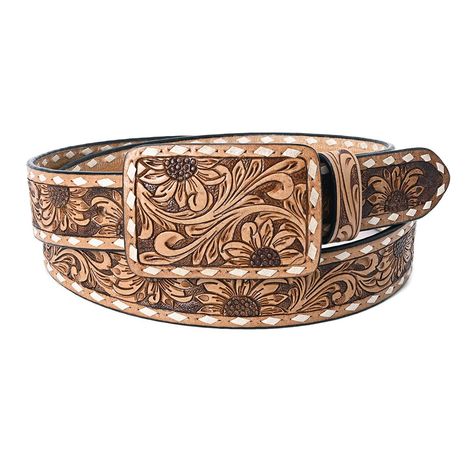 PRICES MAY VARY. ✔ HIGH QUALITY MATERIAL: This is the American Darling western belt that is made with high-quality hand-crafted stylish hand-tooled genuine leather and full-grain vegetable-tanned Cowhide genuine leather handpicked from some of the best tanneries in the world. This leather belt ages beautifully as you use it. The color of our unisex western Belt is Tan and available in Small sizes. ✔ TOOLING-: The Western leather belts for men and women feature a detailed hand-toole Western Belts Women, Western Leather Belts, Western Belts For Women, Belts For Men, Belt Men, Western Belt, Branded Belts, Leather Belts Men, Hand Tooled Leather