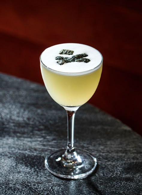 Kung Fu Furi Mezcal Margarita Cocktail Recipe | PUNCH Genmaicha Tea, Margarita Cocktails, Mezcal Margarita, Wine Aesthetic, Mezcal Cocktails, Perfect Margarita, Cocktail Ideas, Shakes Drinks, Cocktail Garnish