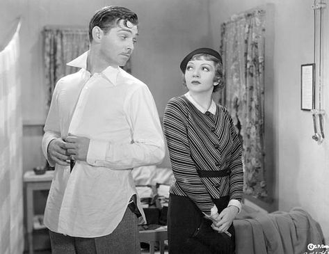 Clark Gable and Claudette Colbert in It Happened One Night Best Romantic Comedies, It Happened One Night, Norma Shearer, Jean Simmons, Claudette Colbert, Romantic Comedies, Donna Reed, Marcello Mastroianni, Jeanne Moreau