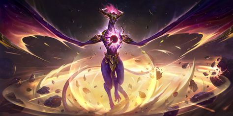 Shyvana League Of Legends, Jhin League Of Legends, Evelynn League Of Legends, Space Dragon, Legendary Monsters, Mythical Monsters, Elf Art, 다크 판타지, Game Illustration