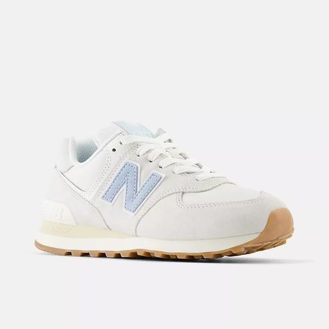 574, WL574QA2 New Balance Shoes 574 Light Blue, Back To School Shoes New Balance, Womens New Balance 574, Women’s New Balance 574 Outfit, Women’s New Balance 574, 574 New Balance Women Outfit, New Balance Shoes 574 Outfit, Trendy New Balance Sneakers, Women New Balance Shoes