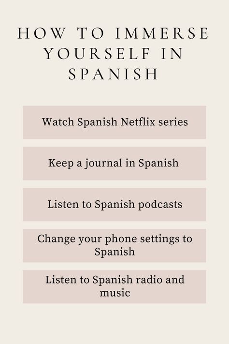 I have written over 50+ (mostly free!) resources for learning Spanish on your own. You can check the full blog post on my blog :) There you'll find my podcast recommendations, Spanish Netflix series, courses, Youtube channels, and other tips for immersing yourself in the Spanish language! Easy Ways To Learn Spanish, Spanish Learning Journal, Spanish Youtube Channels, Spanish Study Tips, Tips For Learning Spanish, Learning Spanish Tips, Spanish Learning Tips, Studying Spanish Aesthetic, Spanish Learning Aesthetic