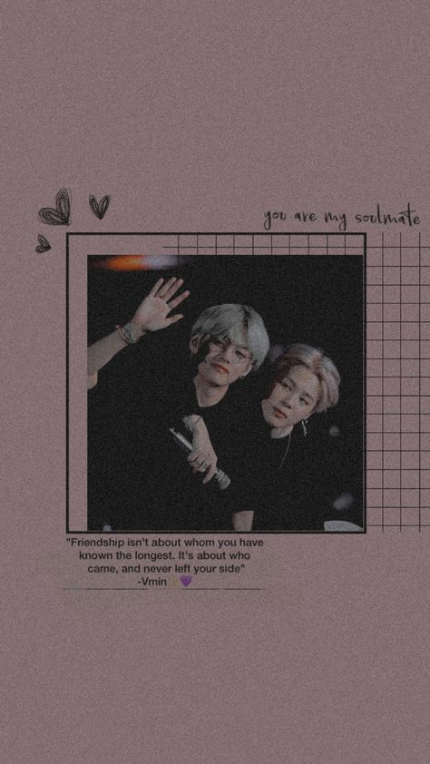 Taekook Cartoon Pic, Vmin Asethic Wallpaper, Soulmate Aesthetic Wallpaper, Friendship Aesthetic Wallpaper, Vmin Wallpaper Aesthetic, Vmin Aesthetic Wallpaper, Jikook Aesthetic Wallpaper, Vmin Aesthetic, Soulmate Friendship