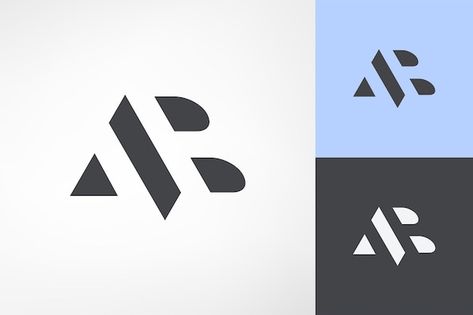 Ab geometric monogram in masculine and m... | Premium Vector #Freepik #vector #triangle-icon #abstract-symbol #abstract-icon #hexagon-logo Kd Monogram, Ab Logo, Hexagon Logo, Logo Collection, 로고 디자인, Monogram Logo, Vector Photo, Premium Vector, Graphic Resources