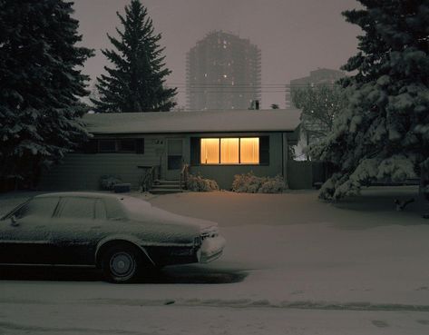 Mark Webber, American Gothic, Snowy Day, Winter Aesthetic, Night Aesthetic, Small Towns, Film Photography, Winter Wonderland, At Night