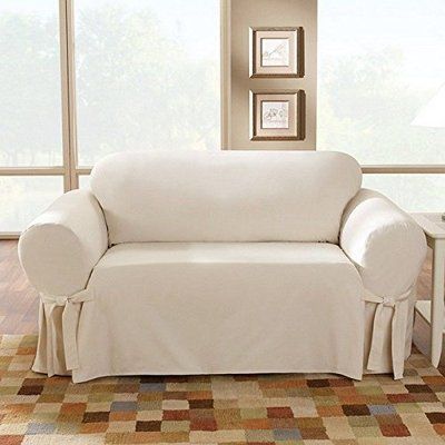 Clean Furniture, Sofa Cotton, Old Sofa, Loveseat Slipcovers, Sofa Slipcover, Fitted Furniture, How To Clean Furniture, Loveseat Sofa, Slipcovers For Chairs