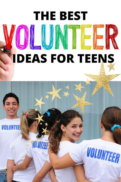 Service Hours Ideas, Community Volunteer Ideas, Community Service Ideas High School, Volunteer Work Ideas, Middle School Volunteer Ideas, Community Involvement Ideas, Volunteer Ideas Community Service, Youth Service Ideas Church, Service Projects For Teens