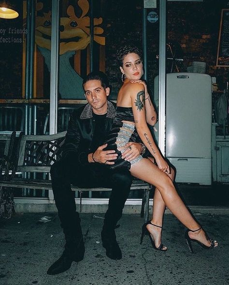 Halsey And G Eazy Aesthetic, Halsey And G Eazy, Halsey Style, G Eazy, Famous Couples, Famous Singers, Corpse Bride, Halsey, Couple Aesthetic