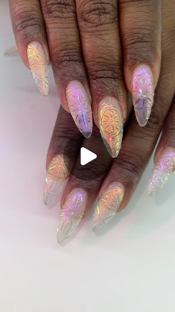 76K views · 15K likes | Su Nguyen on Instagram: "Glass texture nails ✨  ★𝐒𝐚𝐮𝐯𝐚𝐠𝐞_𝐀𝐫𝐭𝐢𝐬𝐭𝐫𝐲★ 𝙽𝚊𝚒𝚕 𝙰𝚛𝚝 𝚋𝚢 𝚂𝚞  . . . . . . . . . . . . . #springnails #nailart  #nailartist #artist #aesthetic #naildesign #nails #spring #nailsinspiration #aestheticnails #nailalabama #birminghamnails #alabamanails #alabamanailartist  #nailtrend #trending #nailinspo  #nails #naildesigns #nailfeed #handpaintednails #freestylenails #abstractart  #nailsdesign #glassnails #clearnails #chromenails  #texturenails #nailsart" Shattered Glass Nail Art, Glass Nails Designs, Texture Nails, Intricate Nail Designs, Alabama Nails, Shattered Glass Nails, Glass Nails Art, Cute Toe Nails, Cute Toes