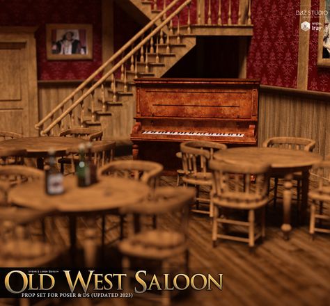 Old West Saloon Bar, Cowboy Duel, Saloon Decor Interior Design, Saloon Chair, Old Saloon, Saloon Decor, Old West Saloon, Western Saloon, Mystery Dinner Party