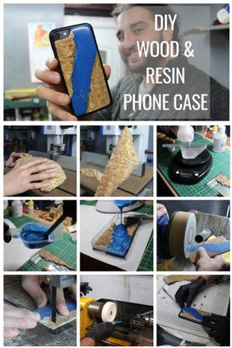 Diy Resin Phone Case, Make A Phone Case, Resin Phone Case, Resin And Wood Diy, Making Resin Jewellery, Wood Phone Case, Wood Case, Diy Resin, Wood Resin