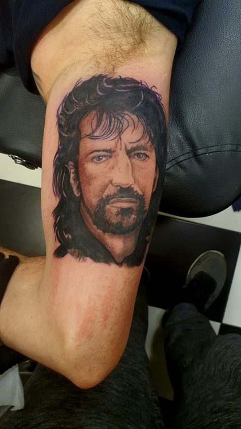 Robin Hood Prince of Thieves’s Sheriff of Nottingham aka Alan Rickman Robin Hood Prince Of Thieves, Sheriff Of Nottingham, Prince Of Thieves, Alan Rickman, Robin Hood, Arm Sleeve, Nottingham, Portrait Tattoo, Body Art