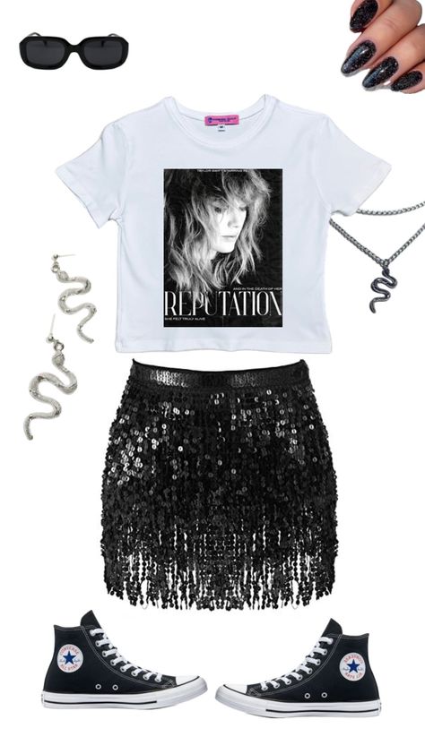 Outfit Inspo Eras Tour, Eras Tour Reputation Outfit, Taylor Swift Eras Tour Reputation, Eras Tour Reputation, Taylor Swift Birthday Party Ideas, Taylor Outfits, Taylor Swift Party, Taylor Swift Birthday, Taylor Swift Tour Outfits