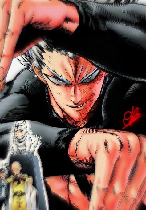 Garou Wallpaper, Opm Manga, Saitama One Punch, Saitama One Punch Man, Foto Top, One Punch Man Manga, One Punch Man Anime, Drawings Ideas, Man Wallpaper