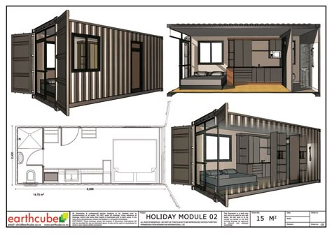 Black Shipping Container, Coffee Restaurant, Container Restaurant, Prefab Houses, Houses Luxury, Shipping Container Home Designs, Shipping Container House Plans, Bathroom Black, Building A Container Home