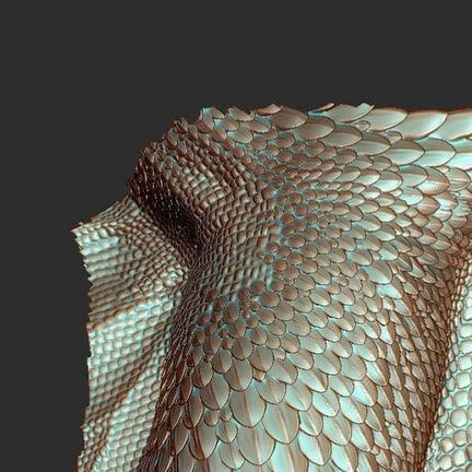 𝐀𝐋𝐄𝐗𝐄𝐘 𝐊𝐀𝐒𝐇𝐏𝐄𝐑𝐒𝐊𝐘 𝐀𝐑𝐓 on Instagram: "LAST PIECE OF SCALE PUZZLE! DONE! . #Dragon #reptile #zbrush #lizard #sculpt #iguana #vfx #sculpting #3dart #motiongraphics #dragonandme" Fiction Diseases, Lizard Scales, Dragon Scale Shield, Reptile Skin Texture, Lizard Scales Texture, Dragon Scale Fabric, Lizard Texture, Dragon Shifter, Reptile Scales