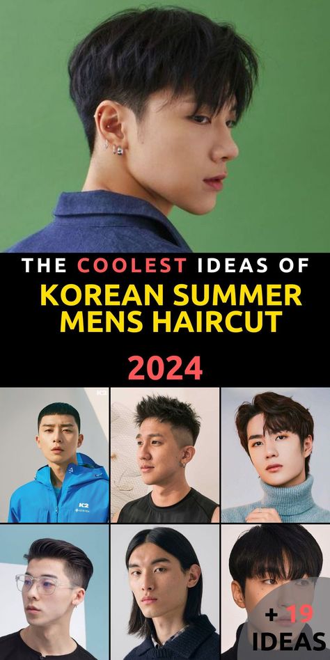 Upgrade your summer look with our selection of Top 19 Korean Men’s Summer Hairstyles 2024. Choose from a variety of styles, including the modern korean haircut men medium straight and the timeless korean haircut men long. For those who like to make a statement, the edgy korean haircut men undercut or the distinctive Long mullet are perfect choices. Korean Haircut Men Medium, Korean Haircut Long, Hairstyles Ulzzang, Korean Pixie, Pop Hairstyles, Korean Haircut Men, Block Haircut, Korean Bob, Asian Boy Haircuts