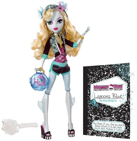 Monster High Wiki, Slumber Party Games, Light Blue Hair, Monster High Party, Turtle Birthday, Lagoona Blue, Monster High Characters, Blue Accessories, Pink Eyeshadow