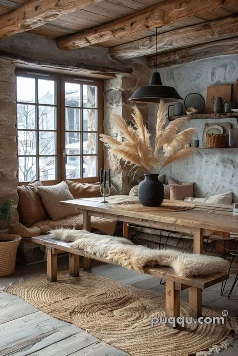 Nordic Cabin Interior, Viking Decor Interior Design, Norwegian Interior Design, Norwegian Interior, Deco Originale, Scandinavian Interior Design, Scandinavian Living, Minimalist Furniture, Scandinavian Furniture