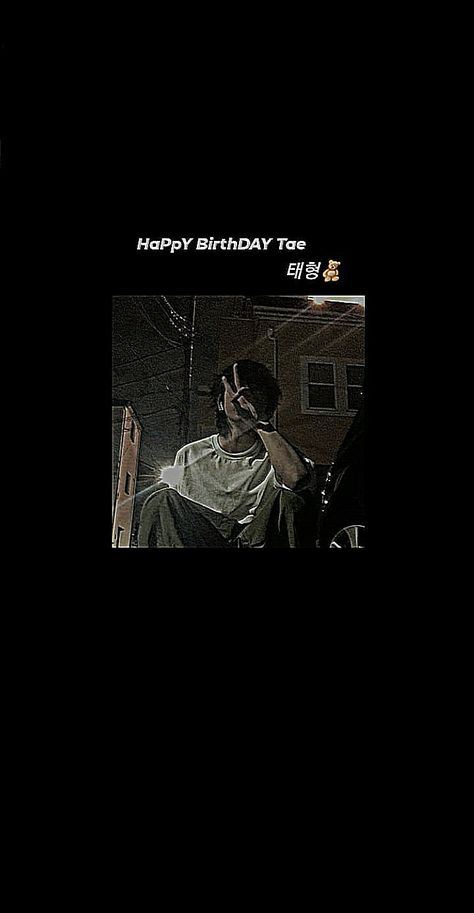 Happy birthday taehyung 🧸 Happy Birthday Taehyung Edit Photo, Happy Birthday Taehyung Aesthetic, Taehyung Birthday Picture, Happy Birthday Kim Taehyung, Happy Birthday Taehyung, Happy Birthday V, Taehyung Birthday, Bts V Birthday, Happy Birthday Writing