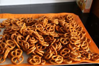 Coated Pretzels, Caramel Coat, Salted Pretzel, Pretzels, Sugar And Spice, Stick Of Butter, Fell In Love, Appetizer Snacks, Delicious Recipes