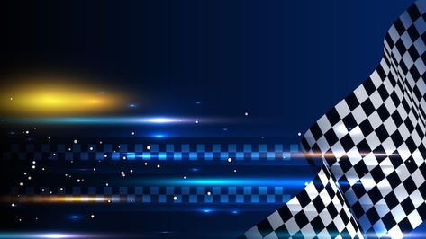 Vector 3d realistic speed racing style w... | Premium Vector #Freepik #vector #start-flag #race-flag #race #finish-flag Background Racing, Race Background, Racing Background, Race Flag, Light Movement, Wavy Flag, Basketball Background, Motion Light, Motion Lights