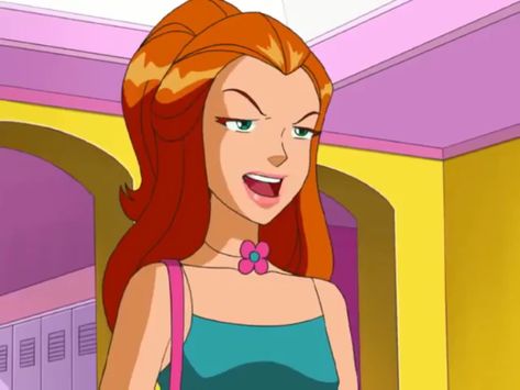 Stop Being Nice, Totally Spies Sam, Sam Totally Spies, Cute Sketchbooks, Childhood Characters, Being Nice, American Cartoons, V Cute, Totally Spies