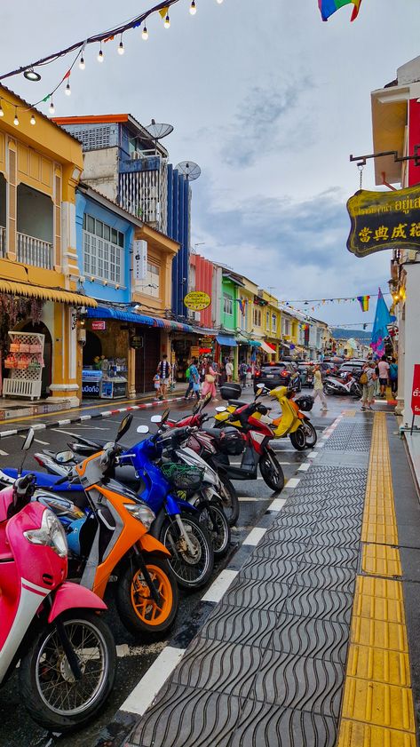 Phuket Instagram Story, Old Phuket Town, Old Town Phuket, Phuket Old Town, Phuket Town, The Great Escape, New Town, Story Inspiration, Phuket