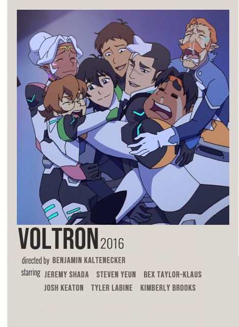 Voltron Poster, Film Cards, Show Polaroid Poster, Coran Voltron, Jeremy Shada, Voltron Force, Old Cartoon Shows, Polaroid Wall, Voltron Funny