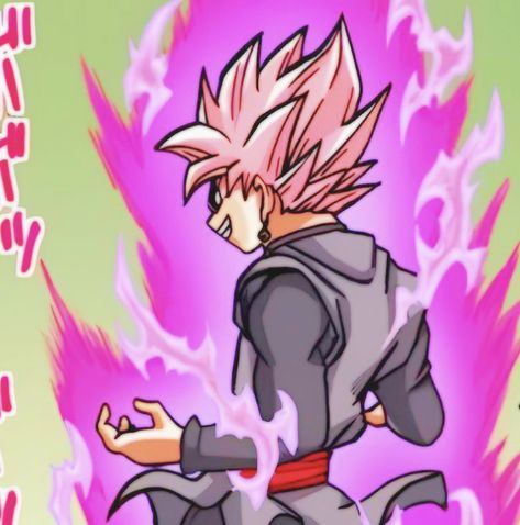 Goku Black Manga Icon, Goku Black Manga Color, Dbz Villians, Goku Black Manga, Goku Black Icon, Goku Black Ssj, Black Manga, Goku Manga, Super Saiyan Rose