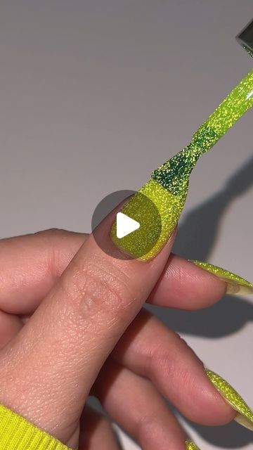 The GelBottle Inc™ on Instagram: "Say hello to our hypnotising first EVER neon flashing glitter! Hypnotic is an aptly-named eye-catching green gel colour, featuring a buildable lime green base and reflective light-up silver 💚

Simply shine a light on your finished set and prepare to be dazzled. Hypnotic is part of the new Neon Nights collection 🙌

#greenglitter #neonnails #sparklingnails #flashingnails #tgb #thegelbottleinc #gelbottle #thegelbottle #gelnails #nailreel" Reflective Light, Shine A Light, Neon Nights, Nails Glitter, Neon Nails, Green Glitter, Gel Color, Nails Nails, Say Hello