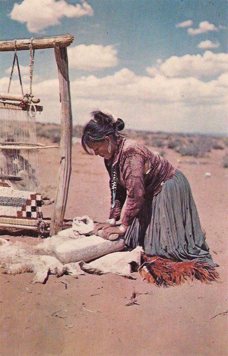 Grinding corn on stone netate (Navajo Reservation) | Antique Postcard from… Navajo Photography, Navajo Architecture, Navajo Reservation, Native American Vintage Photos, Navajo Weaver, Navajo Women, Navajo Culture, Indian Reservation, Indian Pictures