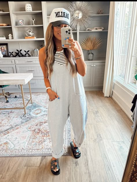 AUTOMET Jumpsuits for Women Casual … curated on LTK Legging Romper Outfit, Summer Outfits Jumpsuit, Womens Romper Outfit, Baggy Romper Outfit, Hot Shot Onesie Outfit Winter, Jumpsuit With Tshirt, Loose Jumpsuit Outfit, Hot Shot Onesie Outfit, Free People Jumpsuit Outfit