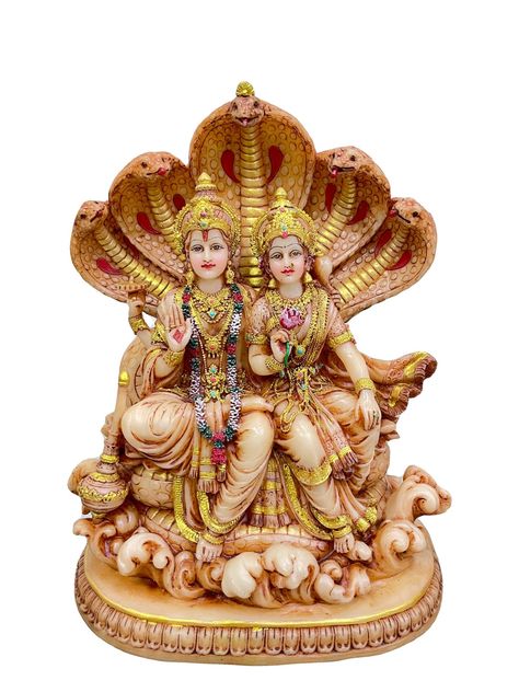 Hindu Trinity, Vishnu Lakshmi, Lakshmi Goddess, Lakshmi Statue, Goddess Of Wealth, God Goddess, Indian Gifts, Krishna Statue, Lord Vishnu Wallpapers