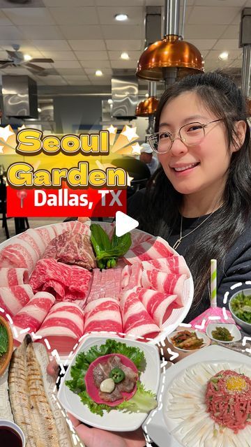 Yisha - Dallas Foodie & Asian Food Connoisseur on Instagram: "I’m not about gatekeeping so here’s where you can find some of the best kbbq and Korean food around DFW y’all - @seoulgardendallas down by Harry Hines!
-
Y’all this place is so legit and the food here is so incredibly fresh and delicious. Not only that but the quality of everything is top notch; they only use prime beef, they make their own naengmyeon noodles from scratch, and they use a charcoal grill for to grill their meats! To saw we were WOWED was an understatement, we could not believe just how amazing this place is.
-
You can’t go wrong with anything on their menu but here are some of my favorites:
⭐️Galbi (short ribs)
⭐️Bibim Naengmyeon (spicy cold noodles)
⭐️Freshwater Eel for the grill
⭐️Japchae
-
So if you find yourse Freshwater Eel, Bibim Naengmyeon, Spicy Cold Noodles, Noodles From Scratch, Prime Beef, Cold Noodles, Short Ribs, Charcoal Grill, The Grill