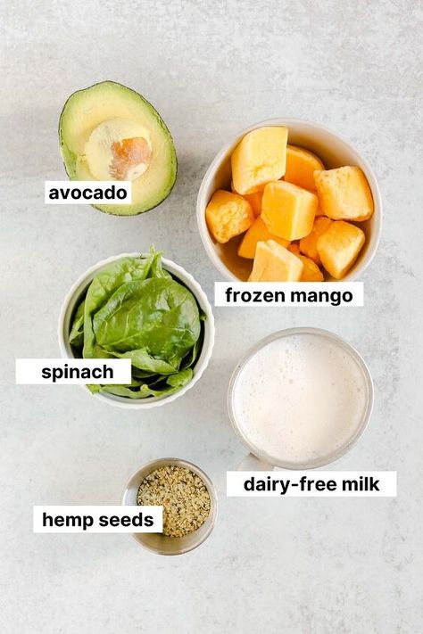 Creamy Mango Spinach Smoothie | Foodtalk Pancreatic Diet, Pancreatic Diet Recipes, Spinach Avocado Smoothie, Mango Avocado Smoothie, Spinach Smoothie Recipes, Banana Smoothie Healthy, Mango Banana Smoothie, Flat Belly Smoothie, Nutrient Packed Smoothies