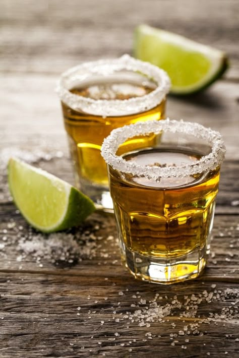 Tasty alcohol drink cocktail tequila with lime and salt on vibrant wooden table background. closeup. Free Photo Effects Of Drinking Alcohol, Easy Spring Cocktails, Alcohol Facts, Tequila Day, Tequila Rose, National Tequila Day, Lime Salt, Tequila Drinks, Tequila Shots