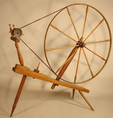 Bell Spinning Wheel Antique Spinning Wheel, Yarn Winders, Sleeping Beauty Cake, Simple Abundance, Spindle Spinning, Spinning Wool, Spinning Wheels, Country Roads Take Me Home, Country Antiques