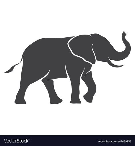 Elephant Silhouette Art, Elephant Silhouette Stencil, Elephant Head Logo, Elephant Icon, Elephant Icon Logo, Elephant Clip Art Black And White, Elephant Silhouette, Logo Icons, Png Images