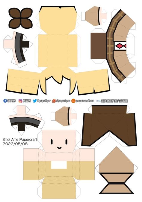 smol ame papercraft Smol Ame, Watson Amelia, Amelia Watson, Nursery Rhyme Theme, Science Projects For Kids, Paper Doll Template, Paper Mask, Papercraft Templates, Kids Dress Up