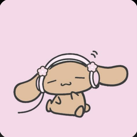 Mocha Hello Kitty Icon, Mocha Pfp Sanrio, Mocha Sanrio Wallpaper, Pink Characters Cartoon, Mocha Sanrio Pfp, Pfp With Headphones, Mocha Hello Kitty, Mocha Pfp, Mocha Cinnamoroll