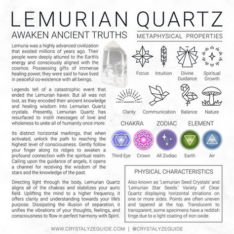 Lemurian Seed Crystal Meaning, Lemurian Crystal Meaning, Lemurian Quartz Crystal Meaning, Lemurian Quartz Meaning, Lemurian Starseed, Lemurian People, Crystals Healing Grids, Healing Room, Element Earth