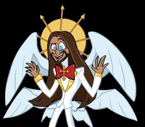 Heavenly Realm, Canvas Learning, Jesus Stories, Minor Character, Human Male, Vivziepop Hazbin Hotel, I Dont Have Friends, Archangel Michael, Helluva Boss