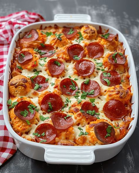 Bubble Up Biscuit Pizza Casserole - Recipes, Tasks & Tools Upside Down Pizza With Biscuits, Dinner Ideas Using Biscuits, Bubbleup Pizza Bake, Pizza Casserole With Bisquick, Bubble Pizza Casserole, Hamburger Bubble Up Casserole, Pizza Using Biscuits, Chicken Bubble Biscuit Casserole, Bubble Up Bake Recipes