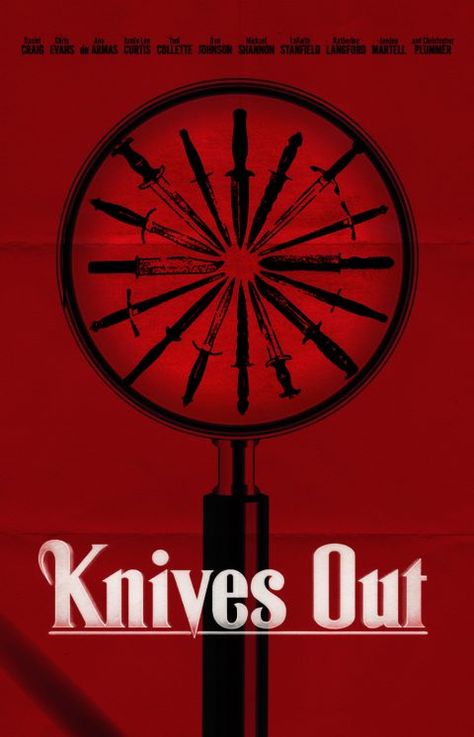 Harlan Thrombey, Knives Out Poster, Play Poster, Mystery Film, Film Posters Art, 85th Birthday, Cinema Posters, Movie Posters Minimalist, Alternative Movie Posters