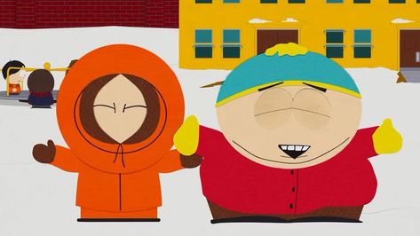 Kenny And Cartman, Kenny South Park, Eric Cartman, South Park Characters, North Park, The Fab Four, Park Art, Going Home, South Park