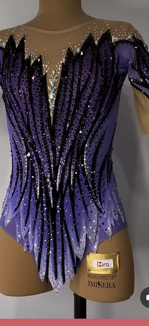 Purple Leotard Rhythmic Gymnastics, Acro Gymnastics Leotards, Rithmic Gymnastics Leotard, Rhythmic Gymnastics Unitard, Acro Leotards Acrobatic Gymnastics, Acrobatic Outfit, Acrobatic Costume, Acrobat Outfit, Acrobatic Leotards