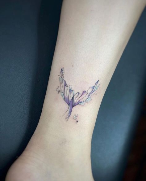 Mermaid Wrist Tattoos For Women, Wave And Mermaid Tattoo, Mermaid Best Friend Tattoos, Dainty Mermaid Tail Tattoo, Mermaid Ankle Tattoos For Women, Minimalist Mermaid Tattoo Simple, Mermaid Symbol Tattoo, Subtle Mermaid Tattoo, Mermaid Tail Tattoo Designs